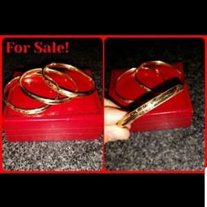BRAND NEW! Authentic 14kt Gold Child Bangles